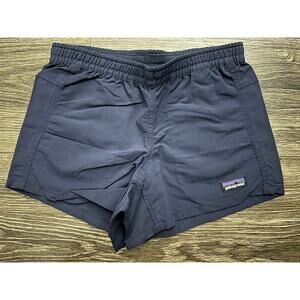 Patagonia Girls Baggies Shorts Navy size Medium NWT